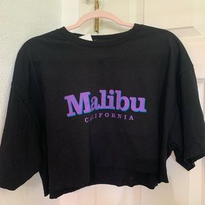 NWT John galt malibu crop tee RARE